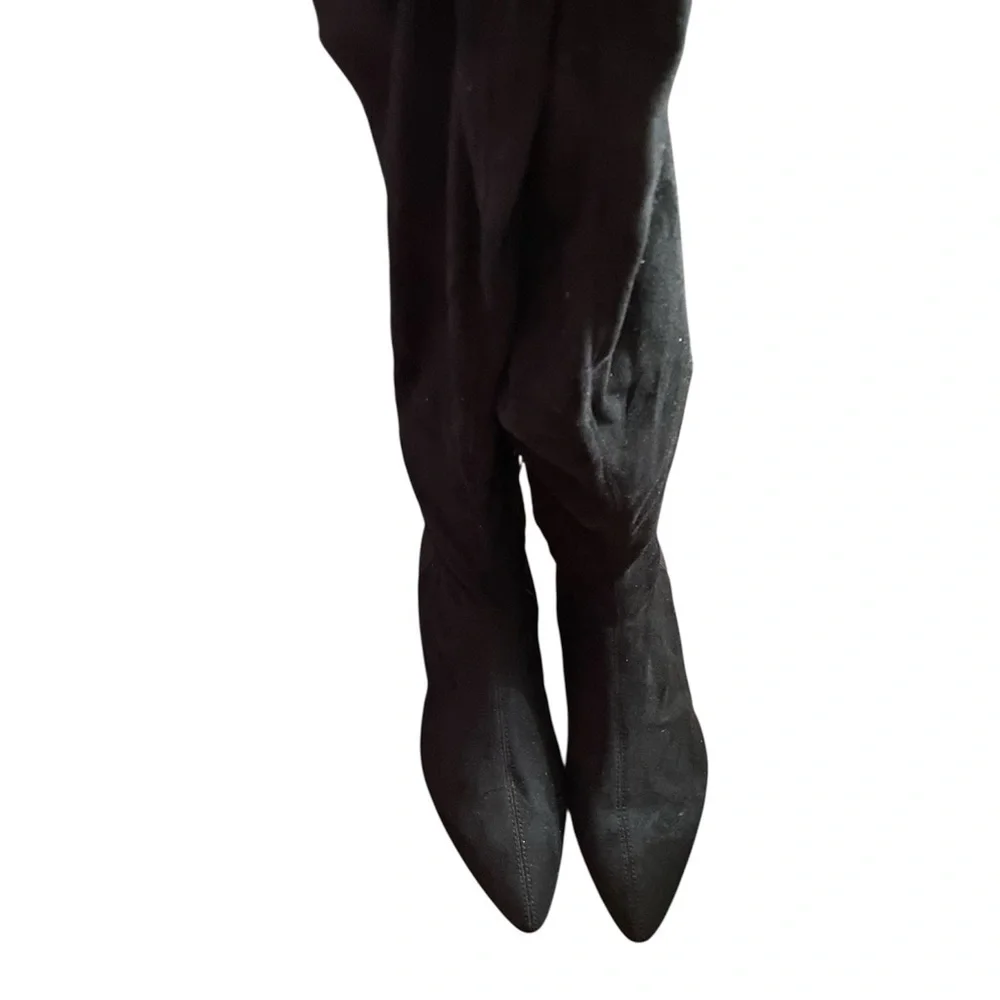 Zara Black Over the Knee Boots